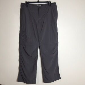 Guide series ladies outdoors hiking nylon convertible pants size 10
